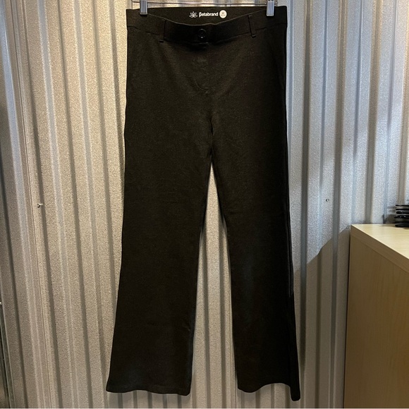 Betabrand Two-Pocket Dress Pant Yoga stretch Bootcut women’s medium petite - Picture 7 of 14